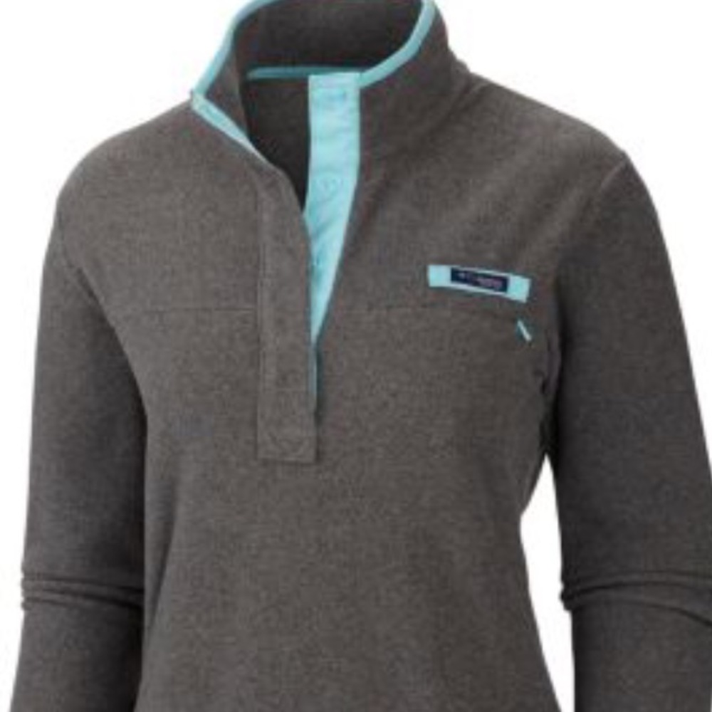 Columbia PFG Harborside Fleece Pullover Jacket Med